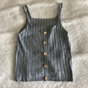 Button up tank